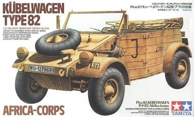 1:35 Kubelwagen Type 82 Afrika Korps TAMIYA 35238