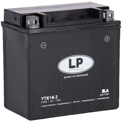 LANDPORT AKUMULATOR YTX14-3 12V 12AH (150X87X146MM