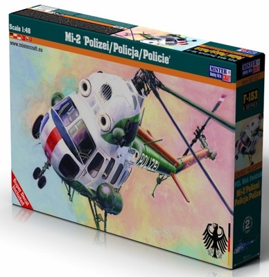 Model do sklejania MisterCraft Helikopter Mi-2 Pol