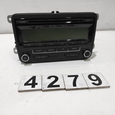 Радіо cd vw passat b6 1k0035186aa фото №1