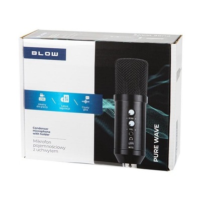 Mikrofon studyjny z tripodem BLOW / 33-051