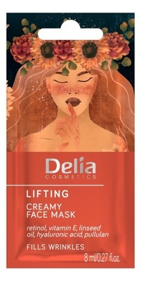 Delia Cosmetics Maseczka na twarz liftingująca