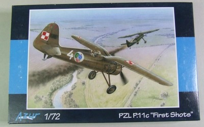 PZL P.11c "First Shots" Azur A112 1/72