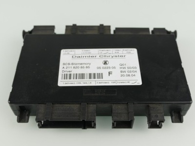 Mercedes slk r171 модуль пам'яті сидіння scs правий фото №1