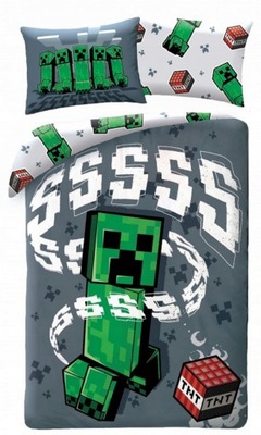 Pościel dziecięca MINECRAFT 140x200