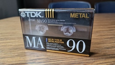 Kaseta magnetofonowa TDK MA 90 METAL