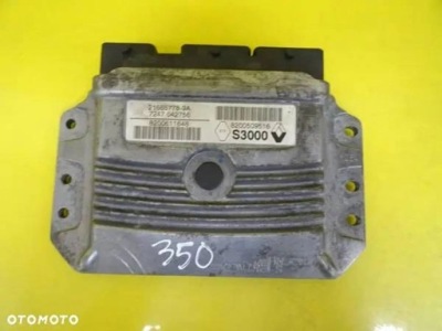 Бортовий комп'ютер блок керування двигуна renault scenic ii 21585778-9a / 8200509516 nr350 фото №1