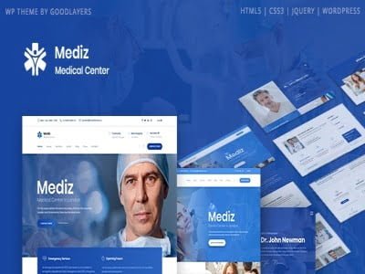 Szablon Mediz - Medical WordPress Theme