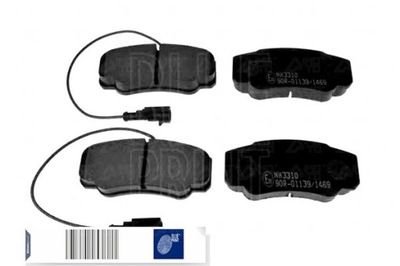 Blue print тормозные колодки тормозные задняя nissan cabstar nt4 фото №1