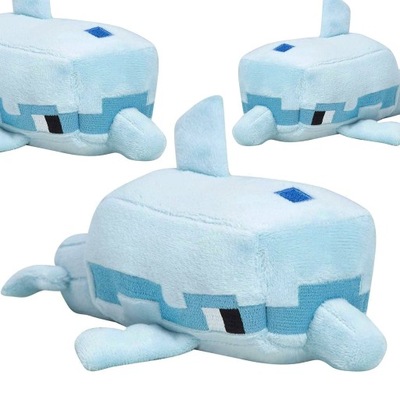 MINECRAFT DELFIN MORSKI PLUSZOWA MASKOTKA 23 CM