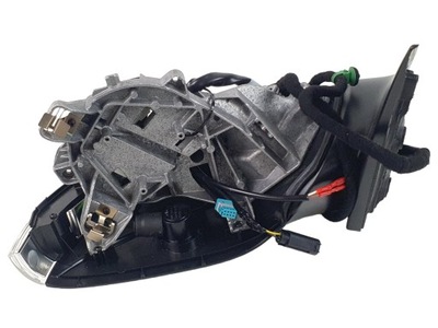 Touareg lift 7l6 каркас дзеркало ліва 12+4 pin фото №1