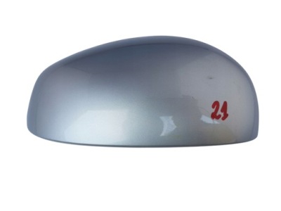 Smart fortwo корпус накладка зеркало правая цвет silber met фото №1