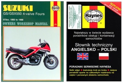 SUZUKI GSGSX550 4-VALVE FOURS (1983-1988) MANUAL REPARACIÓN +GRATIS 24H  