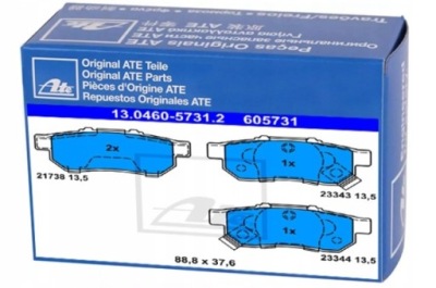 Тормозные колодки тормозные задняя do honda city v 1.4 i-v 1.5 фото №1