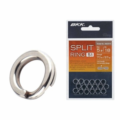Kółka Łącznikowe BKK Split Ring-51 rozmiar 3 18szt