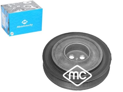 Шків колінчастого вала ford transit 2.4d 06- metalcaucho фото №1