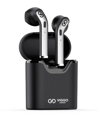 Słuchawki VIGGO DESIGN Earbuds EBT01B Czarne