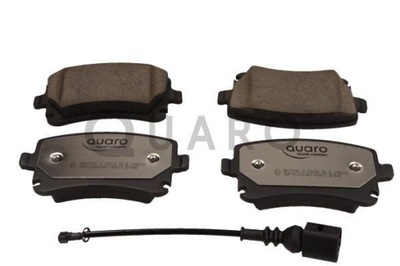 QUARO QP2724C ZAPATAS CERÁMICOS PARTE TRASERA VW A4/A6/A8/T5 Z SENSOR  