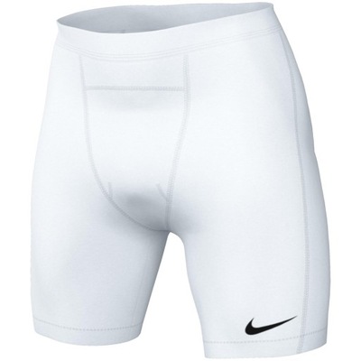 Podspodenki Nike Pro Dri-Fit Strike białe r. S