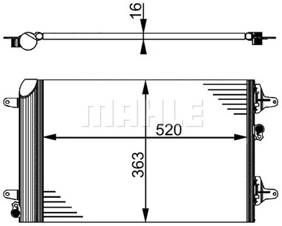 AC358000S/MAH CONDENSADOR  