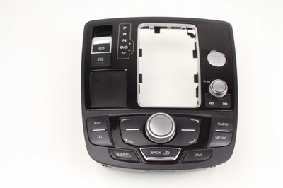 Рамка туннель панель управление mmi audi a6 c7 11r. фото №1