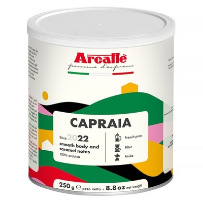 Kawa mielona Arcaffe CAPRAIA 250g 100% Arabica