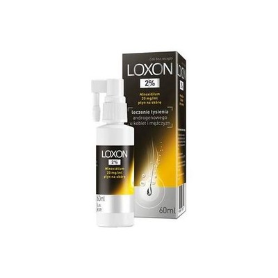 LOXON 2% płyn przeciw wypadaniu włosów - 60 ml