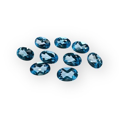 TOPAZ SWISS BLUE OWAL 6x4 MM