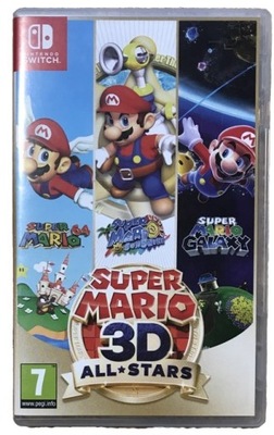 Super Mario 3D All Stars Nintendo Switch pudełkowa - Stan