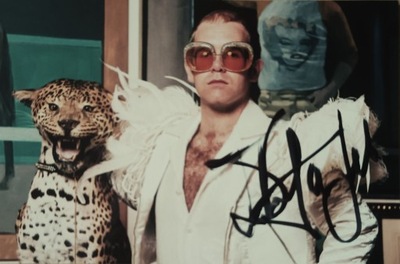 ELTON JOHN - zdjęcie z autografem