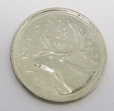 KANADA 25 cents 2007 Caribou