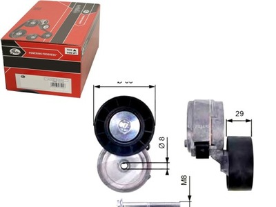 Gates t38364 натяжитель ремень клиновой многоручейковый фото №1