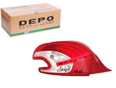 DEPO FARO (LED/P21W/PY21W/R10W) PEUGEOT 208 I HAT  