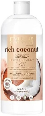 Eveline Rich Coconut Płyn Micelarny Tonik Kokosowy