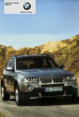 BMW X3 E83 POLSKA MANUAL MANTENIMIENTO 2003-2010...  