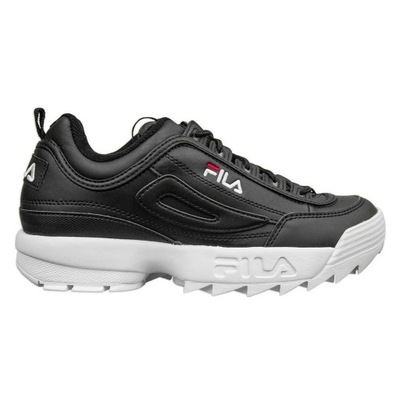 FILA BUTY DAMSKIE DISRUPTOR LOW WMN CZARNE 37