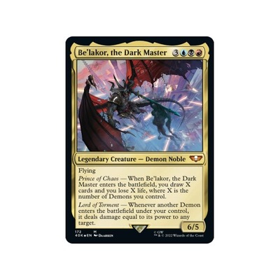 MTG Be'lakor, the Dark Master FOIL (MR)