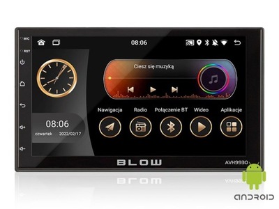 BLOW RADIO AVH-9930 2DIN 7