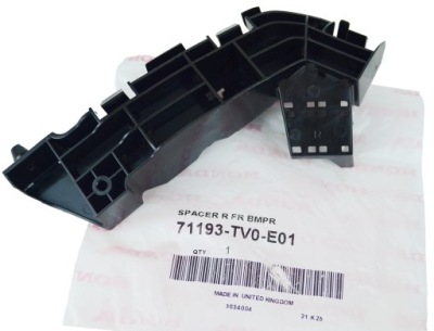 Оригинальный номер honda направляющая mocowarnie бампер civic ix правый фото №1