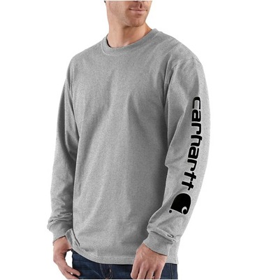 Bluza Carhartt r. L Long Sleeve Grey Szara