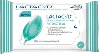 Lactacyd Antibacterial Chusteczki do higieny intym