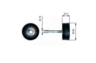 Gates t36772 ролик напрямна / напрямна, ремінь клиновий зубчастий фото №1