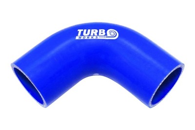 Kolanko 90st TurboWorks Blue 25mm