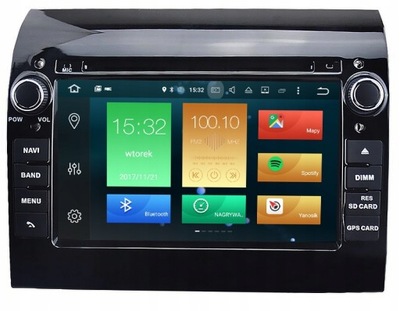 FIAT DUCATO JUMPER BOXER ANDROID NAWIGACJA CARPLAY