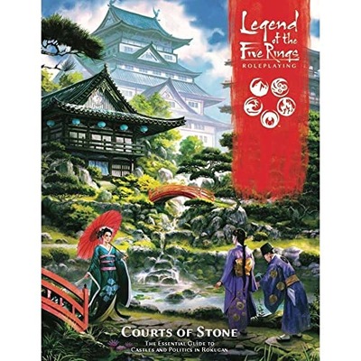 Legend of the Five Rings RPG FFGL5R08 Gamebook, Multicoloured