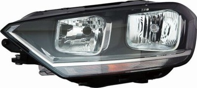 Фара лампа vw golf sportsvan '14- ліва depo фото №1