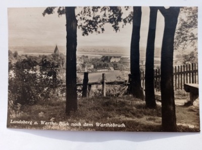 GORZÓW WIELKOPOLSKI Landsberg Warthe ŁADNY STAN UJĘCIE RZADKOŚĆ