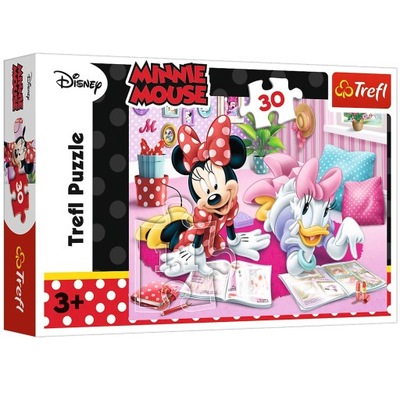 PUZZLE 30 EL. NAJLEPSZE PRZYJACIÓŁKI MINNIE TREFL