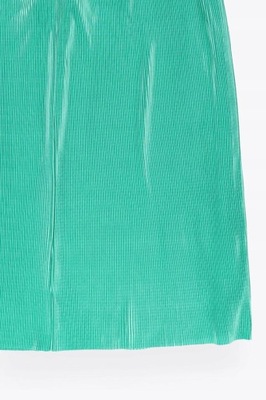 skue dja sukienka plisowana zielona mini XL