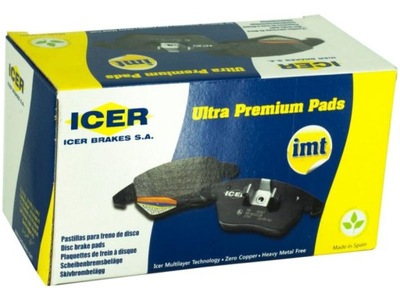 ZAPATAS PARTE TRASERA ICER 182159  